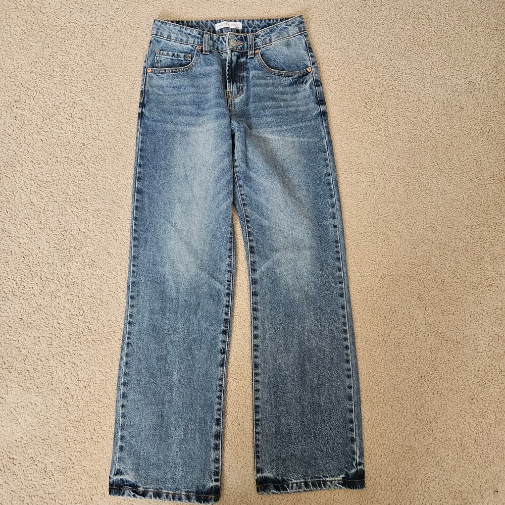 Witty Fox High Rise Straight Leg Jeans 1/25